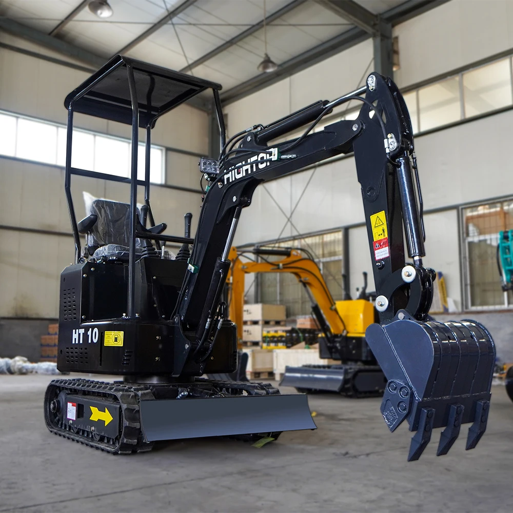 HT18  ht10 ht15 ht20 ht08 HighTop1.8Ton MiniExcavators 1 Ton,Minibagger 800 Kg With Ce Iso
