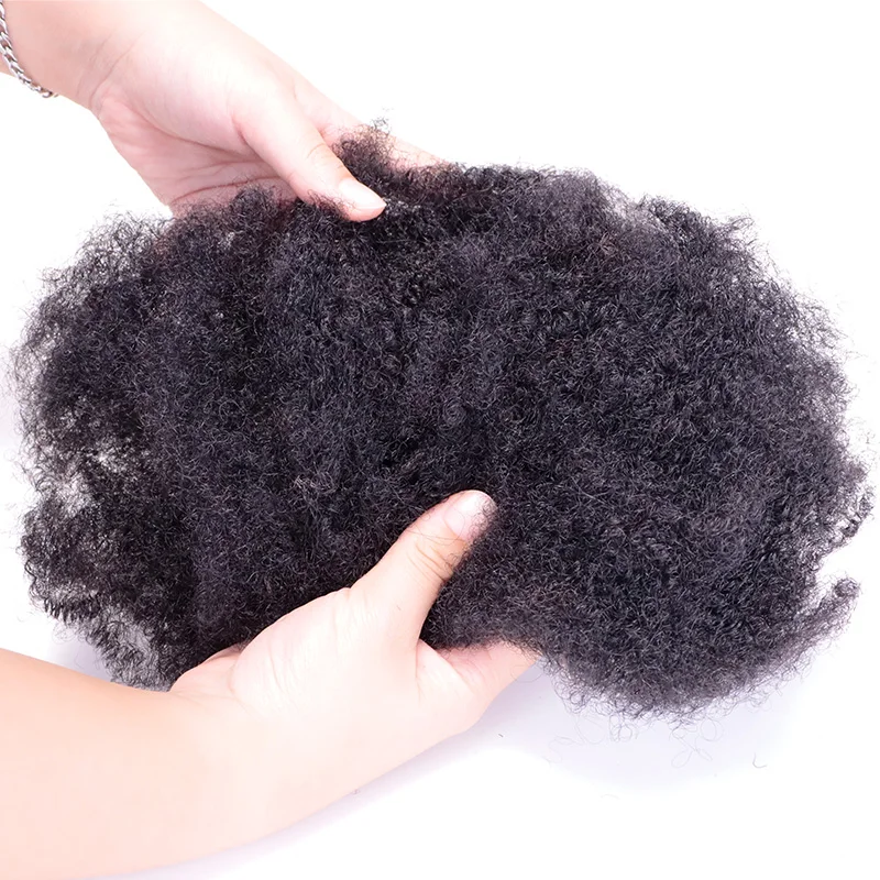 Jiffy Hair 30g afro kinky human crochet hair bulk for dreadlocks for sale
