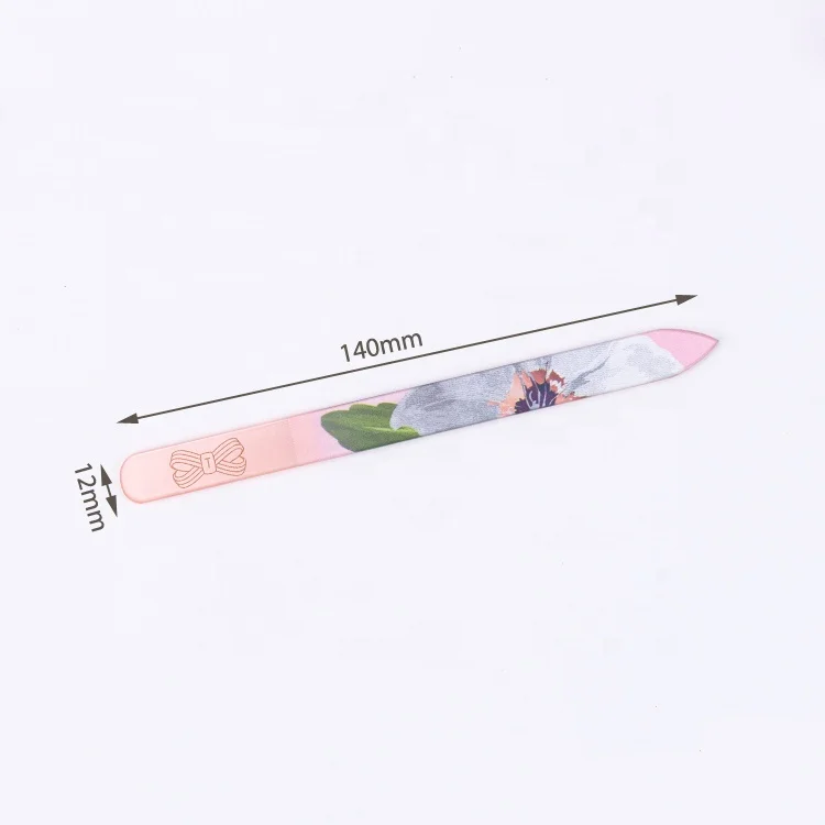 High Quality Manicure Tools Colorful Lifertime  Glass  Nail File  for Personality