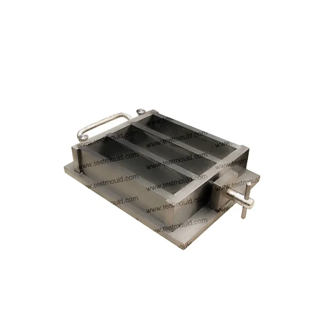 40*40*160 Prism Shrinkage steel three gang test mould