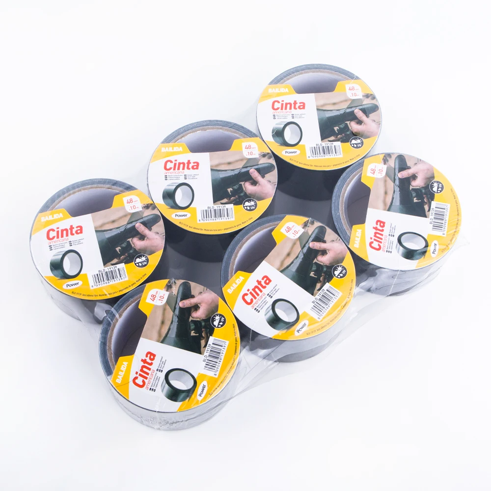 Bailida Supplier Manufacturing Wholesale Custom Matte Fabric Tape Adhesive Cloth Duct Tape 50M