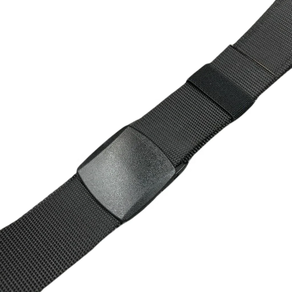 3.8cm Unisex Canvas Fabric Web Woven Polyester Webbing Belt In Fabric Waist  Money Belt Secret Pocket Hidden Security Travel
