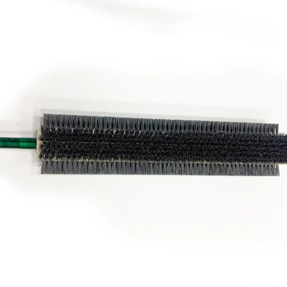 Industrial Nylon Bristles Spiral Rotary Brushes Roller for Conveyor Belt Cleaning