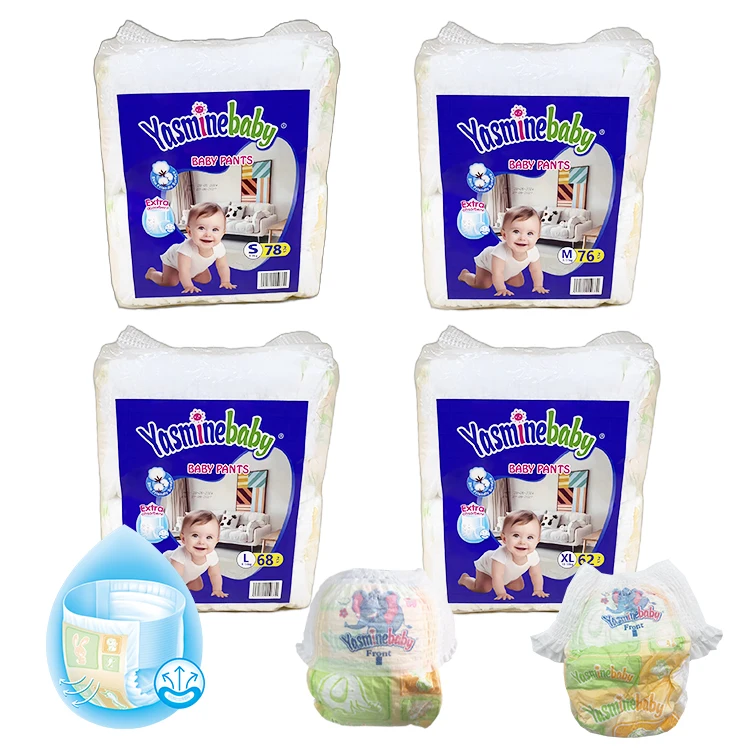 OEM Customized Wholesale Super Absorption Disposable Baby Diaper Manufacturer