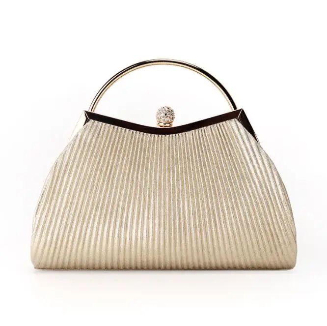 2023 alibaba factory small evening bags woman clutch gold, new design fashion woman party dress clutch evening pouch