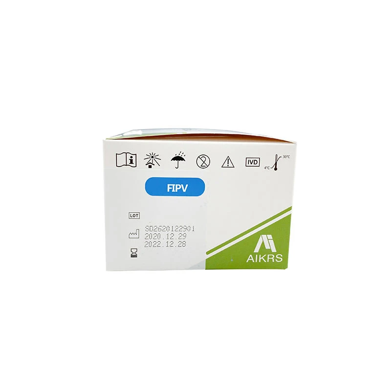 Veterinary quick diagnosis one-step FIPV Feline infectious peritonitis antibody test kit for clinic
