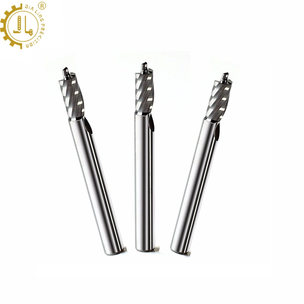 Frameless Letter Router Bits Carbide Boundless Channel Letter End Mill Cutter CNC Rimless Bit For PVC Acrylic Sign