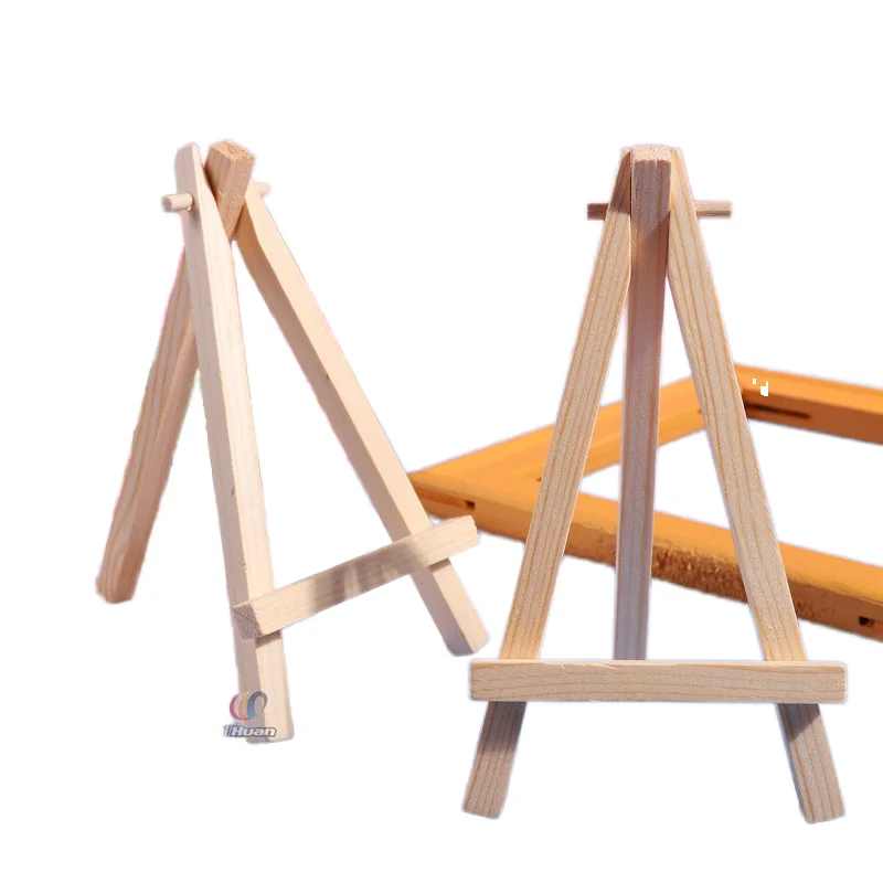 Wholesale Wooden Easel Tabletop Mini Easel Display Easels Wholesale Drawing Stand For Kids Painting
