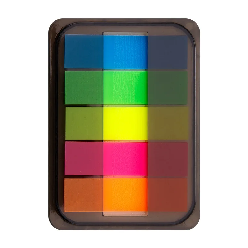 Самоклеящаяся Радужная прозрачная клейкая пленка для заметок указатель закладок