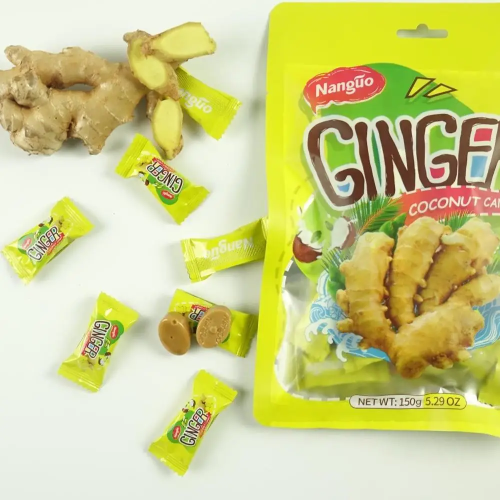  150g Ginger coconut hard candy halal