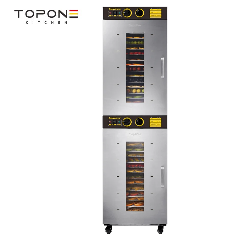 Wholesale 3 year warranty 32 trays Commercial food dehydrator machine fruit and vegetable industrial beef jerky dryer