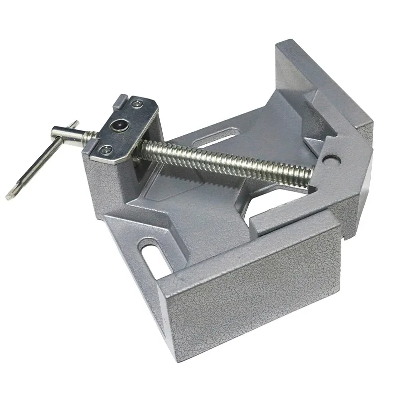 Adjustable 90 Degree Aluminum Alloy Right Angle Clamp Hand Tools Heavy Duty Woodworking Welding Angle Clamp