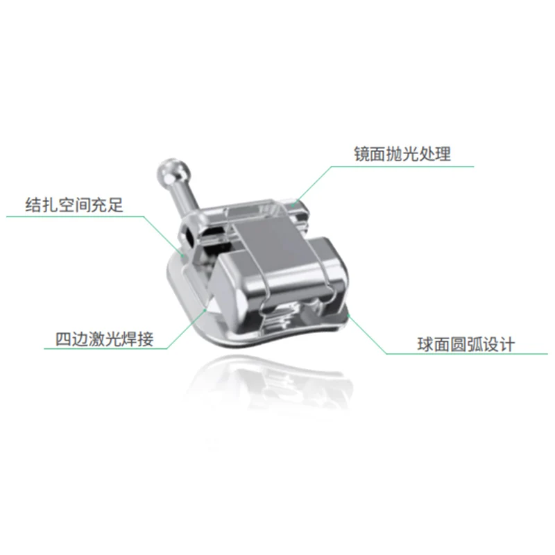 Orthodontic Self Ligating Brackets for Oral Therapy Equipment & Accessory Dental Materials Orthodontics Consumables Metal Braces