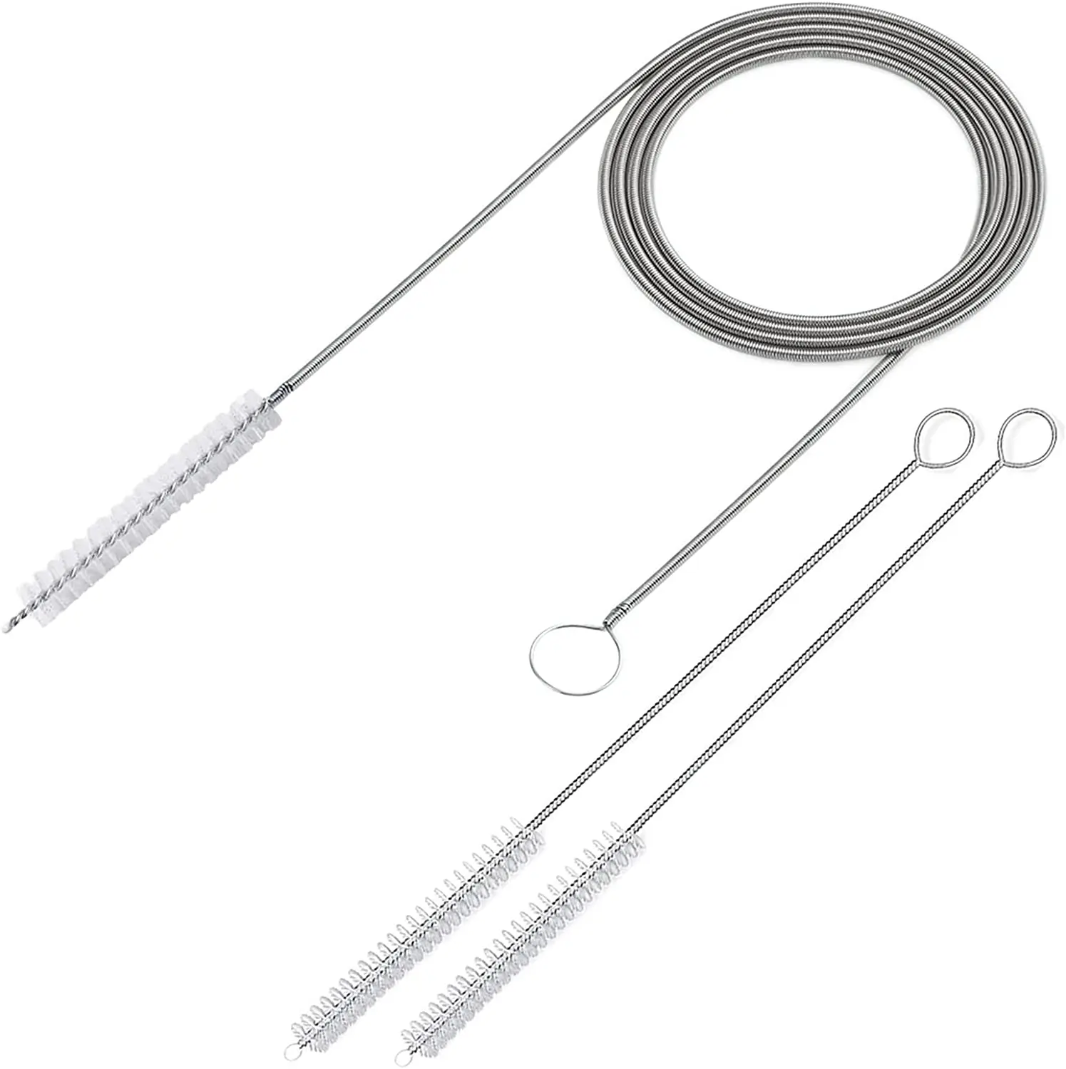 Long line brush sunroof drainage cleaning tool brush clean refrigerator drainage pipe car sunroof fish tank hose