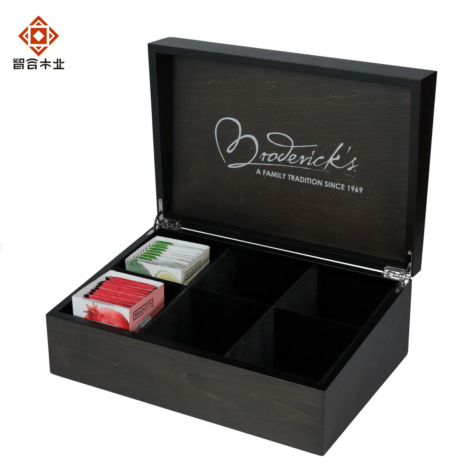 Luxury High Quality Low Price Good Price Tea Creative Gift Storage Box Wood Wooden Tea Cases