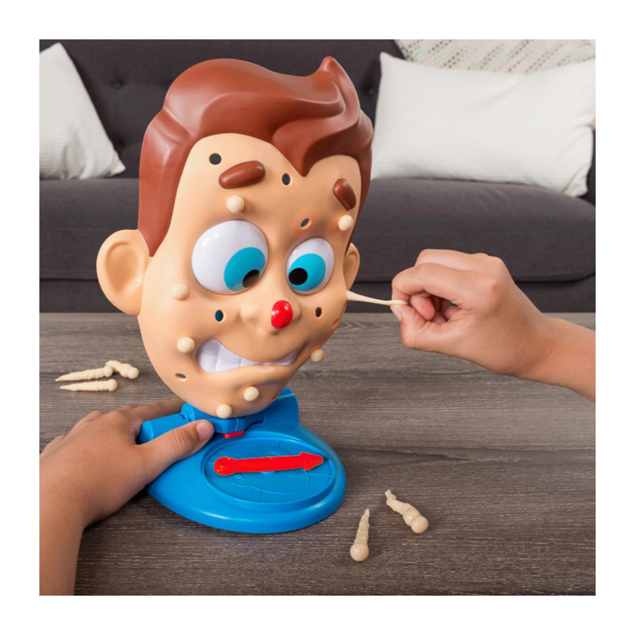 Novel Funny Toys Parent Child Puzzle Decompression Trick Party Interactive Party Acne Squeeze Water Spray Toy