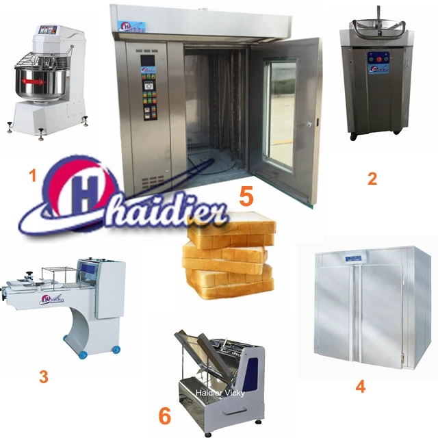 Haidier Professional 16,32,64 Trays Rotary Convection Oven