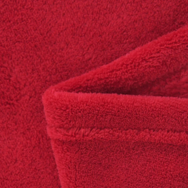 Wholesale comfortable 100% polyester solid coral fleece throw blanket