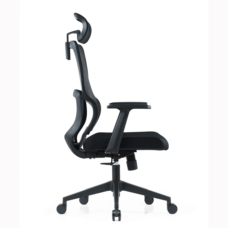 FoShan factory Wholesale high quality Modern Design Adjustable chair High quality Ergonomic Office Swivel Chair nylon mesh chair