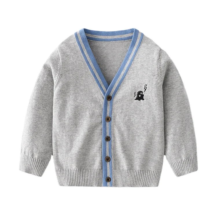 
 Leesourcing, Модная вязаная детская одежда высокого качества на весну и осень, кардиган из органического хлопка, свитеры  