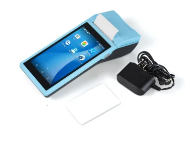 Беспроводная ручная NFC POS-терминал Android 6 POS-машина для лотерейных/автобусных билетов