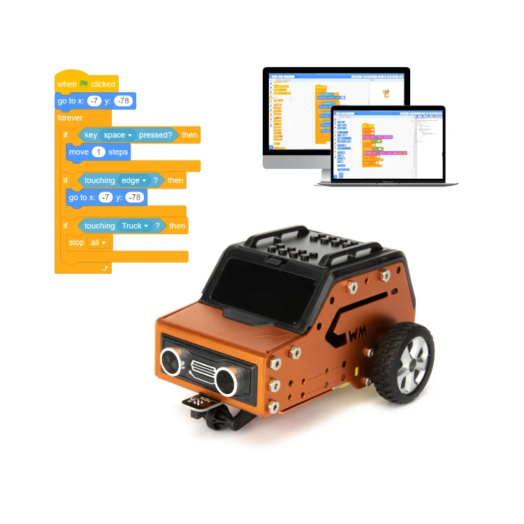Обучающий робот Weeemake Juguete Coche Stem автомобиль Makeblock mBot совместимый с Arduino IDE