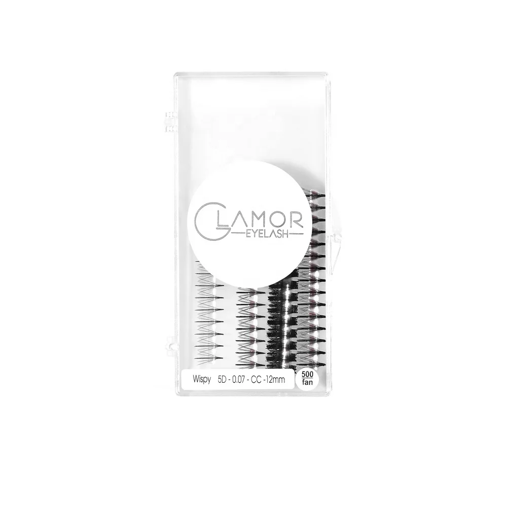 Premade Volume Fans Eyelash Extensions  5D 12mm Individual Eyelash Trays Eyes Lash