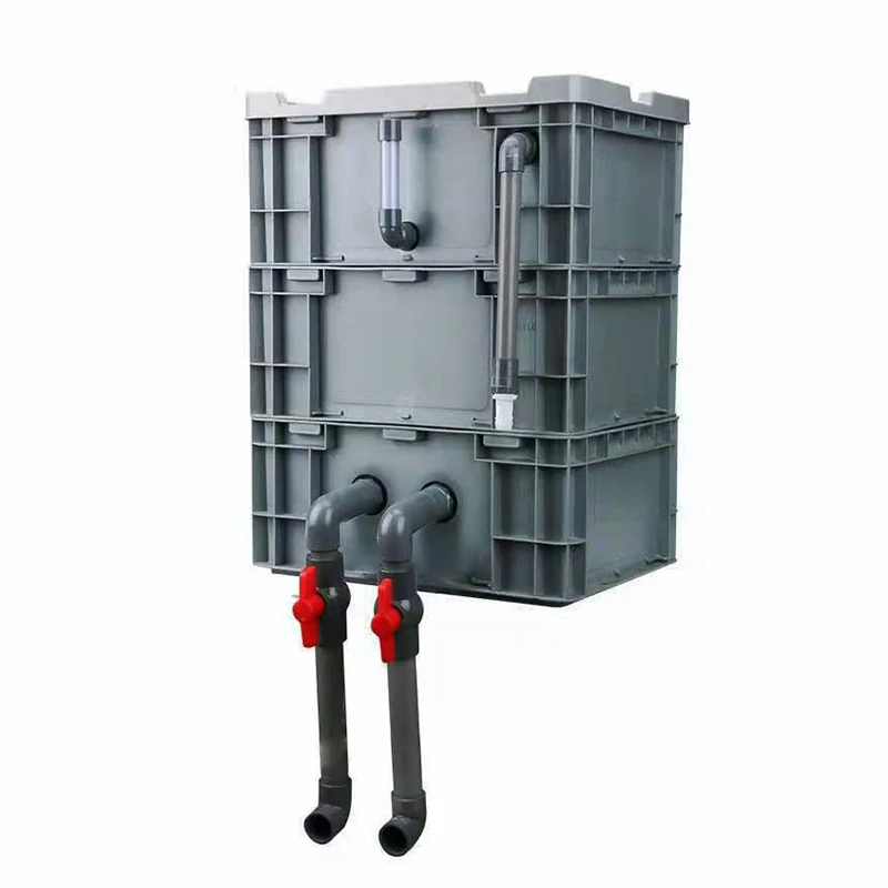 Fish Pond Filter Box Aquarium Water Circulation System Water Purifier equipment