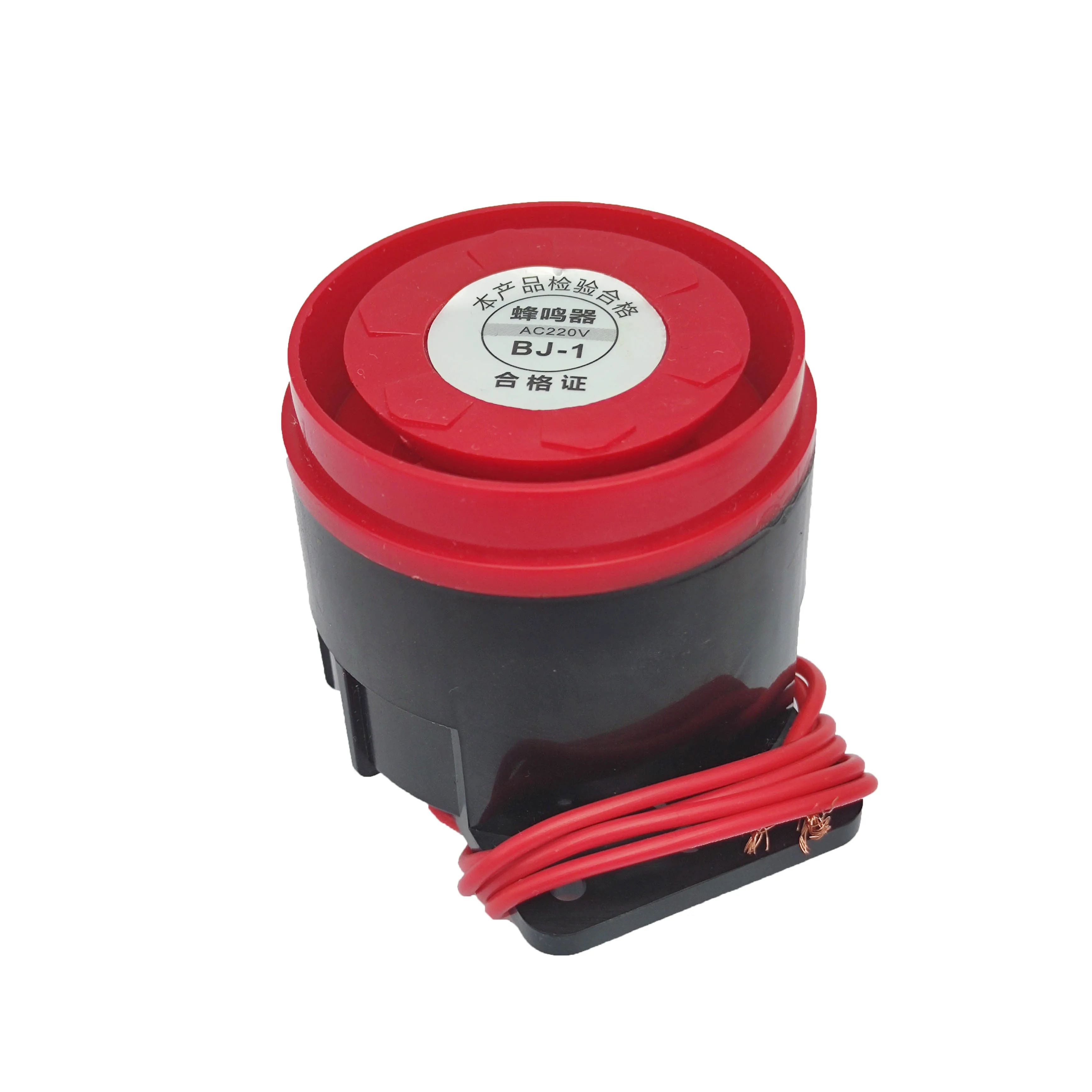 BJ-1 DC12/24V AC220V высокого децибел звуковая и визуальная сигнализация без мигающего светового сигнала зуммер