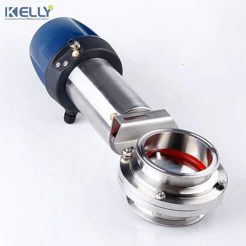 11/2inch Adjustable 0-10 Bar Sanitary Tri Clamp Safety Valve  304 Stainless Steel