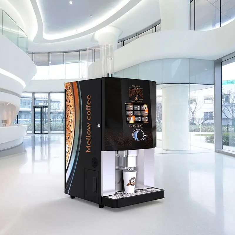 Bean To Cup Coffee Capsule Vending Machine Coffee And Tea Vending Machine