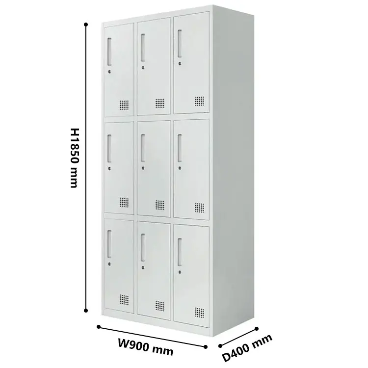 key lock compartment cupboard cloth furniture storage 2 3 4 6 9 12 door wardrobe metal steel locker cabinet