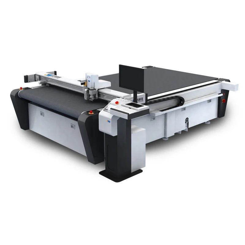 China cutter plotter manufacturer produce corrugated cardboard vinyl flatbed cutting plotter