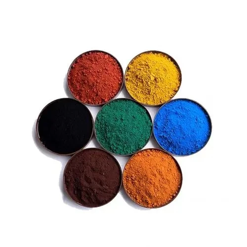China Factory Supply Good Quality Iron oxide pigment red black yellow green blue