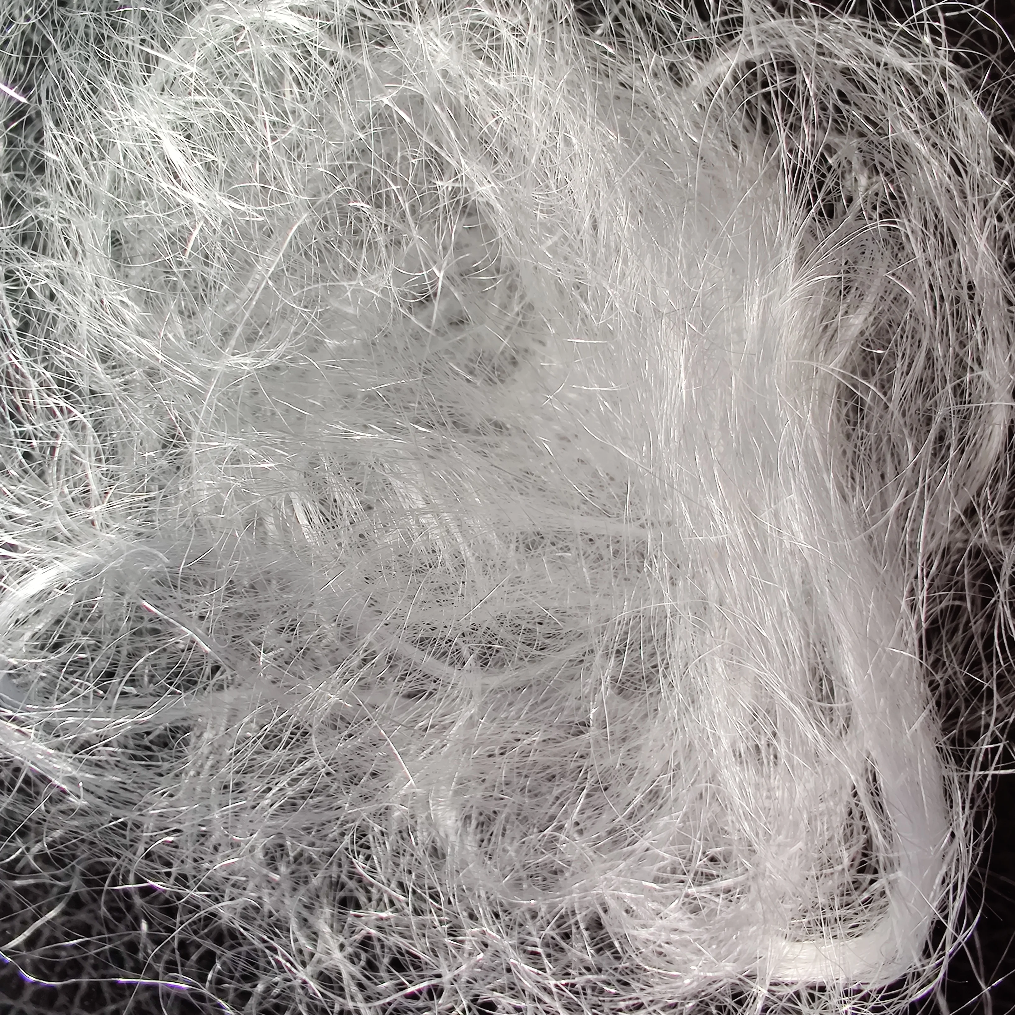 High quality Nylon trilobal bright fiber/virgin nylon fiber /7D*51mm