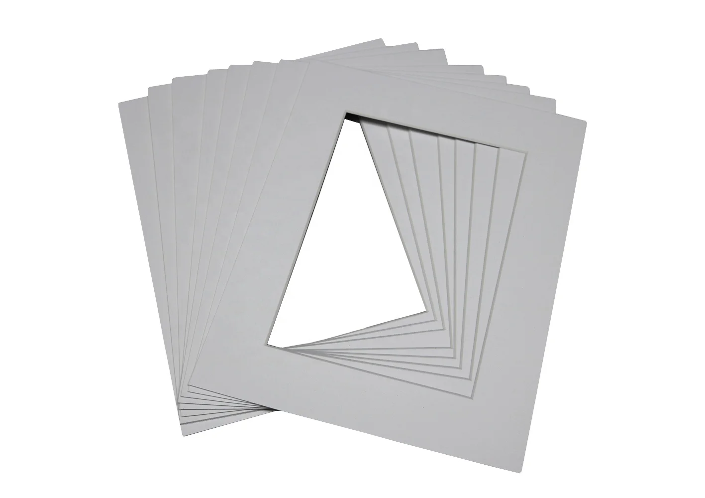 8ply 3mm thick white paper photo frame mat board manufactures