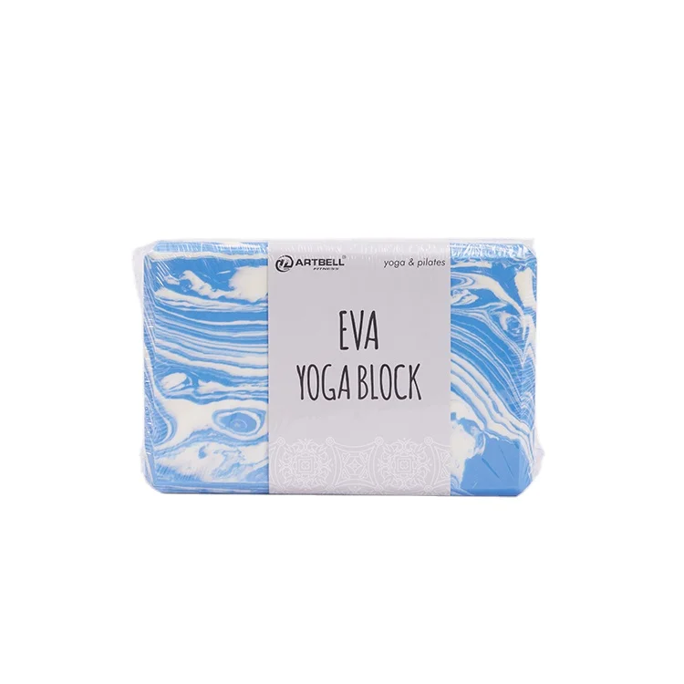 ARTBELL 2023 Manufacturer Yoga Foam Blocks Cork Bricks Training Accessories Key Eva Logo Packing Piece Printing Material