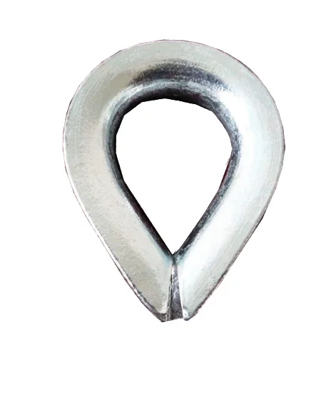 TOYO-INTL BS464 type portable excellence thimbles for steel wire rope cable fittings thimble rope thimble bearing