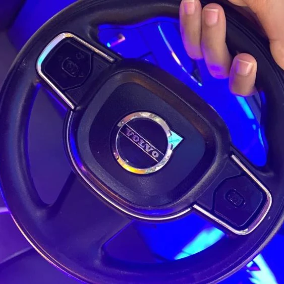 Children electric car battery VOLVO XC90  steering wheel