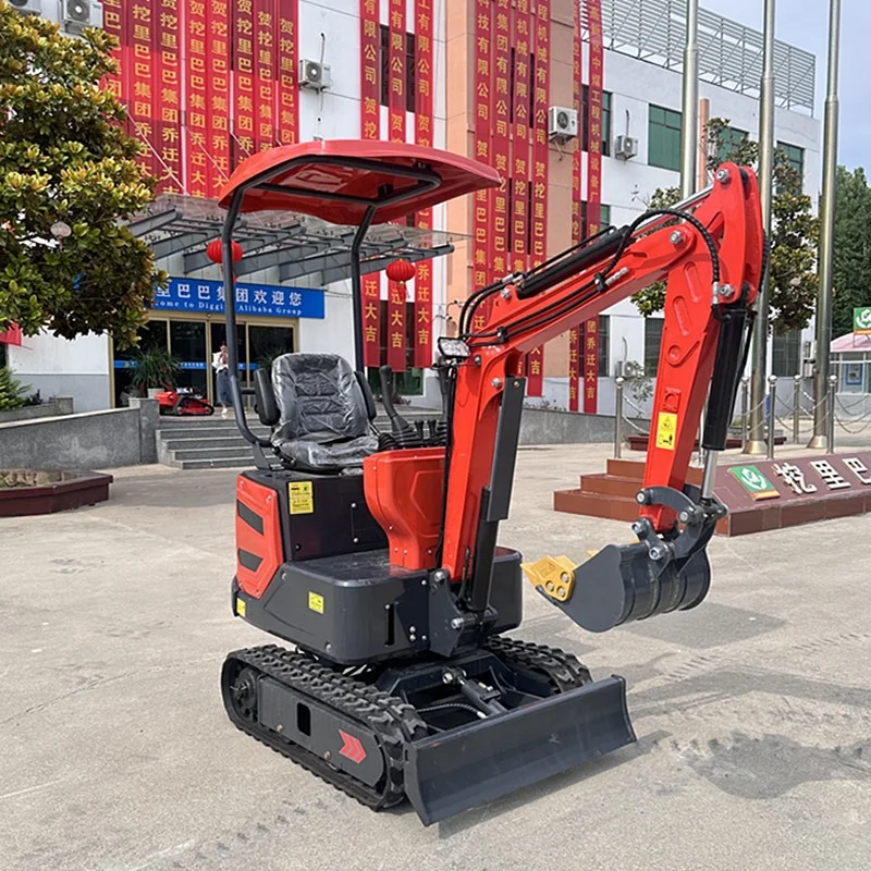 2024  1T  1.2T 1.5T  New Mini Excavator mini bagger 360 degree rotation mini excavator with CE approved