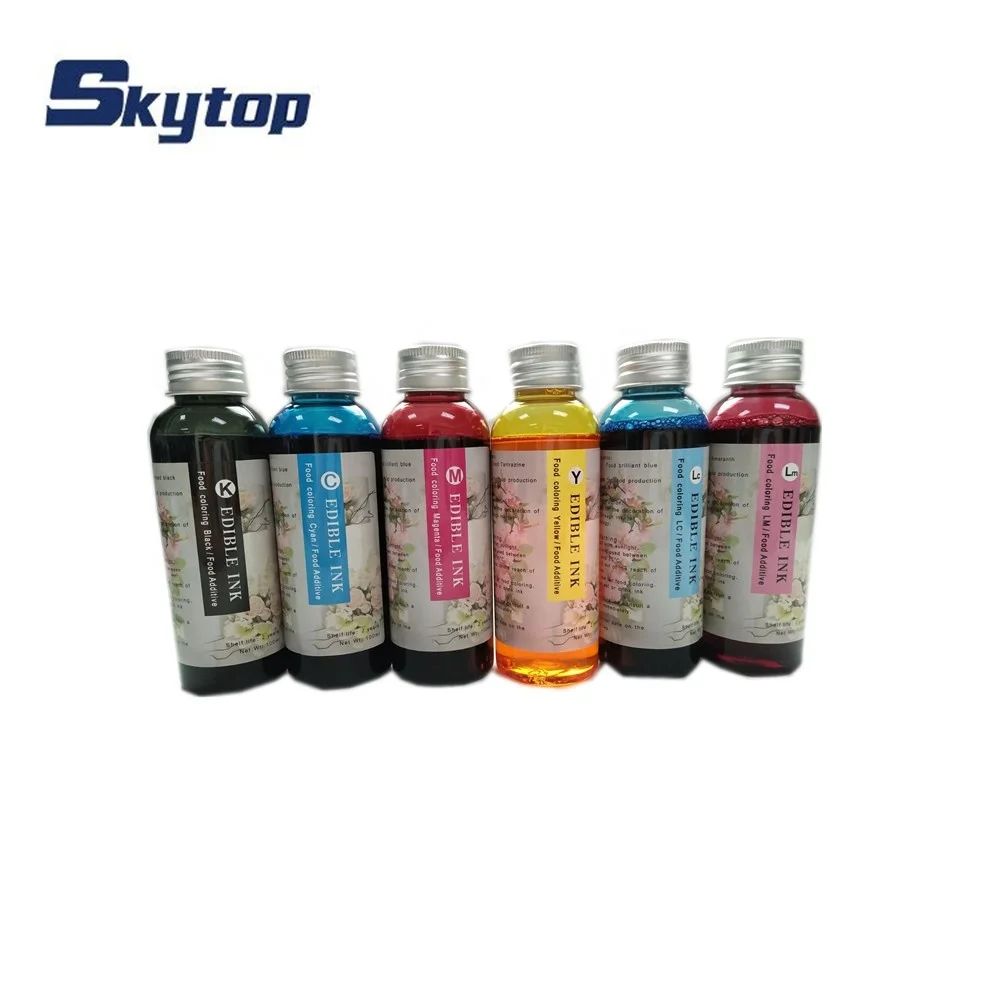 Skytop food color edible ink printer for cake printing machine