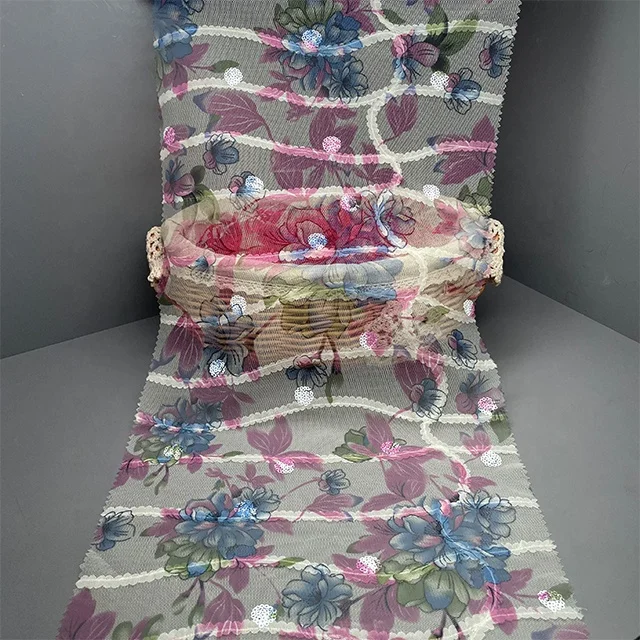 TUTON Custom French Lace 140 CM Nylon Net Fabric Wholesale For Wedding Dress