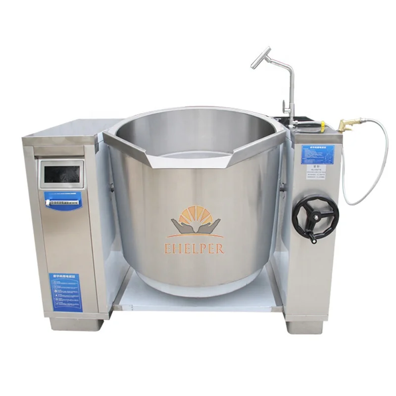 New Product Industrial Jacketed Kettle Cooking Planetary Mixing Jam Cook Pot