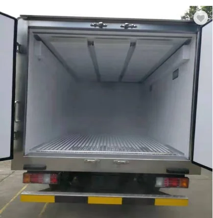 Eutectic plate truck body, cold plate freezer box