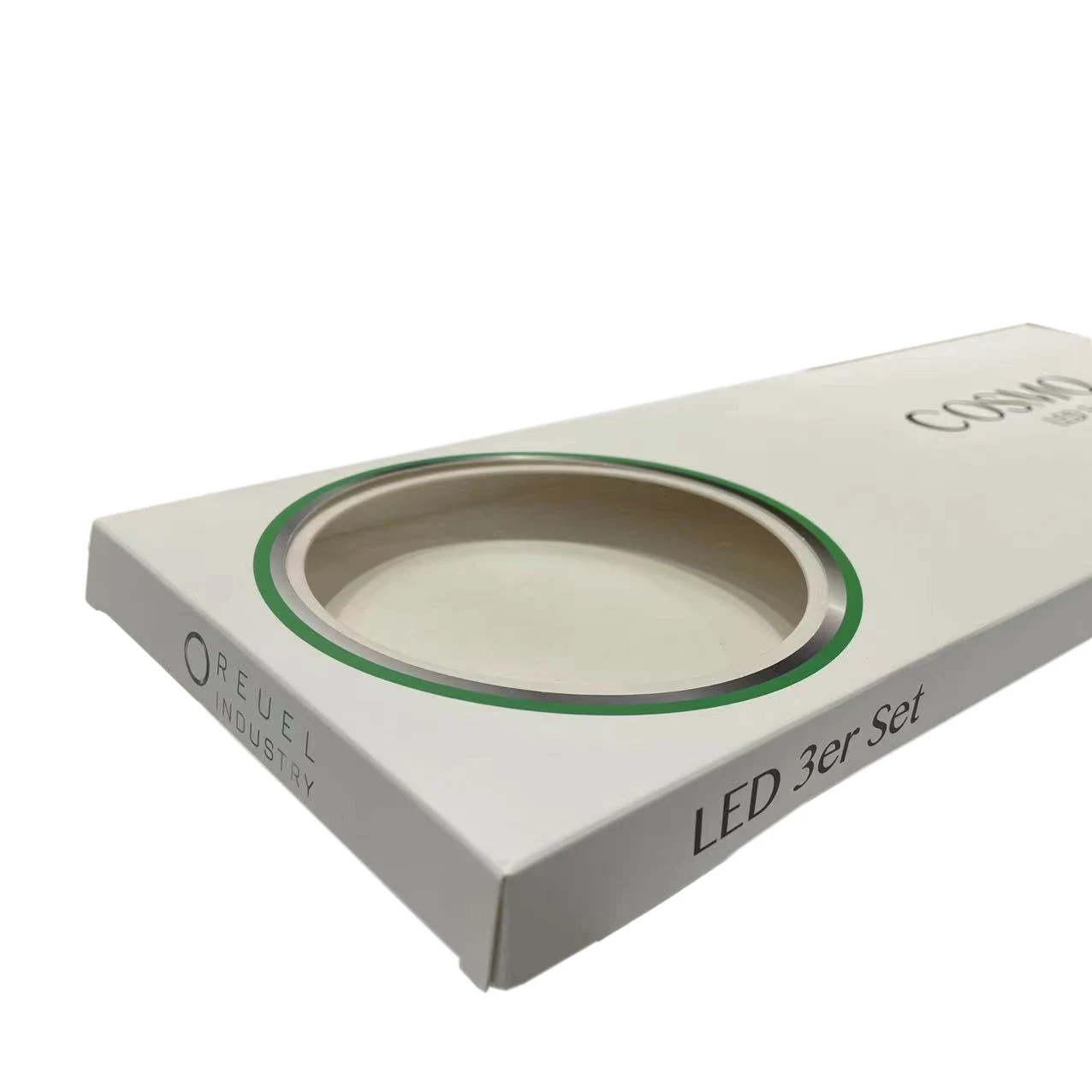 Custom Color Printing Cosmetics Box Foldable Paper Package Box with Logo for Led Light Bulb