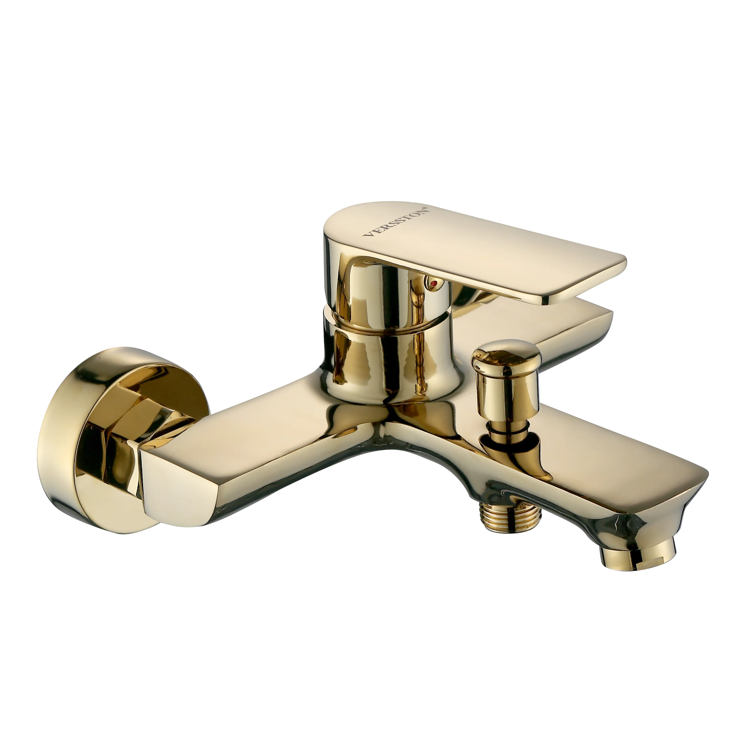Bathroom Wall Mounted Bath Shower Mixer Faucet Set