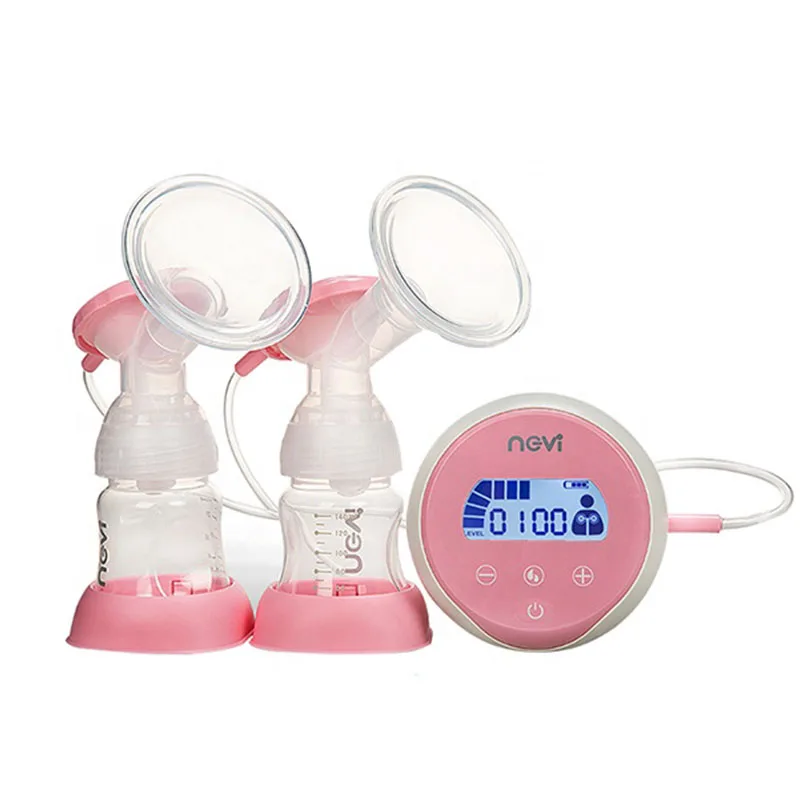 New Design Freestyle Food Grade Double Electric Silicone Breast Milk Pump