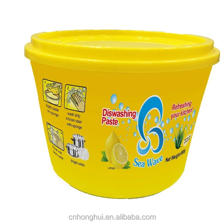 Dishwashing solid detergent soap bulk dishwashing paste with lemon perfume OEM