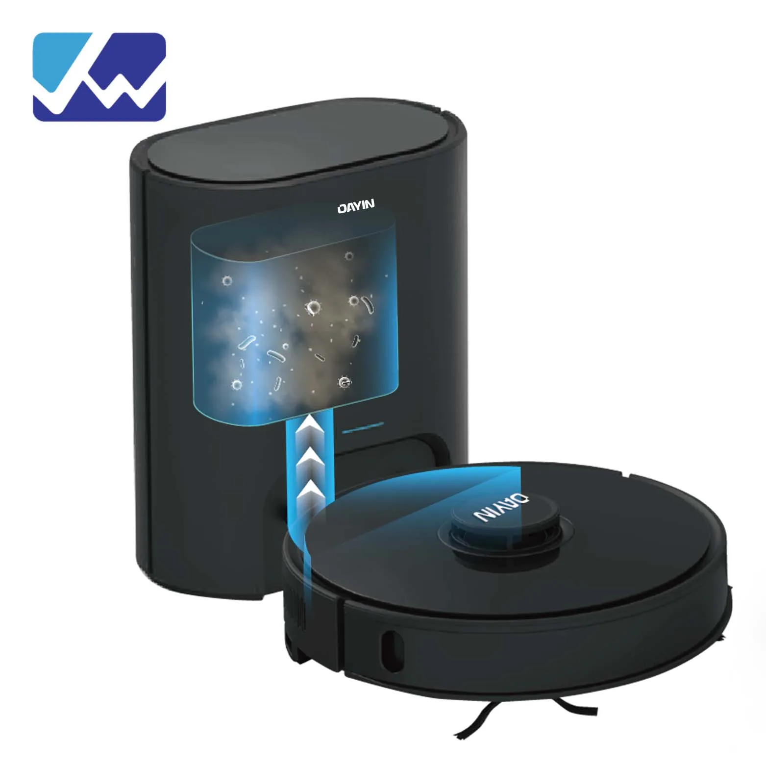 Робот-пылесос с мусорным баком