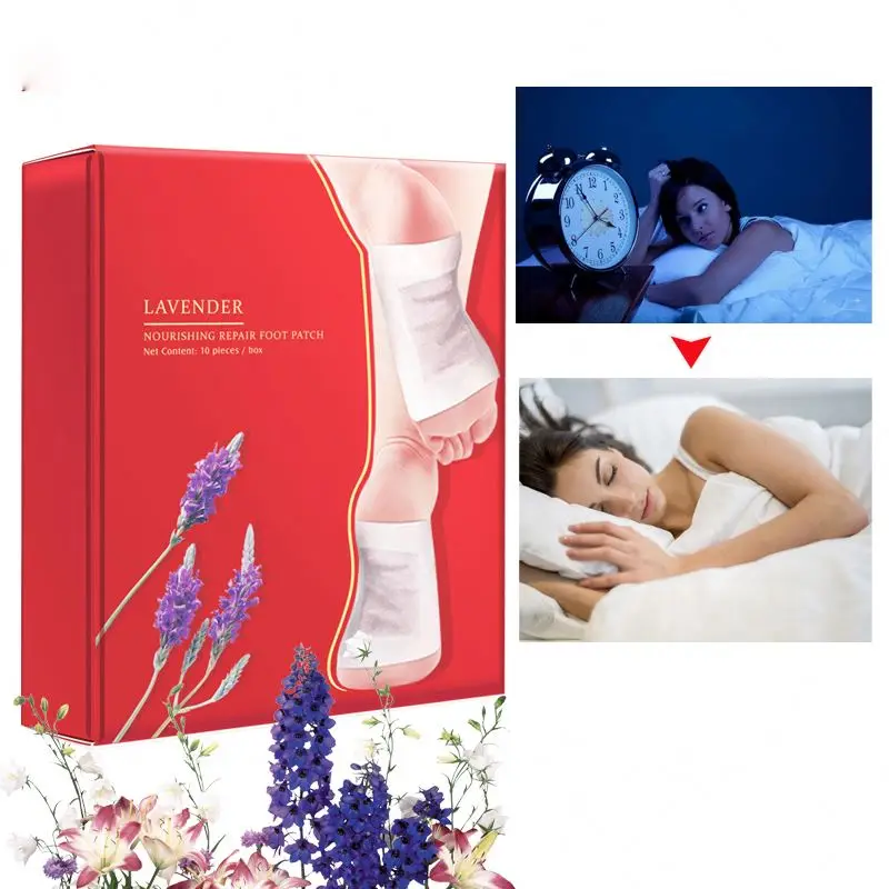 Custom Printed Food Grade japanese health broadcast patches Rose   relax foot patch